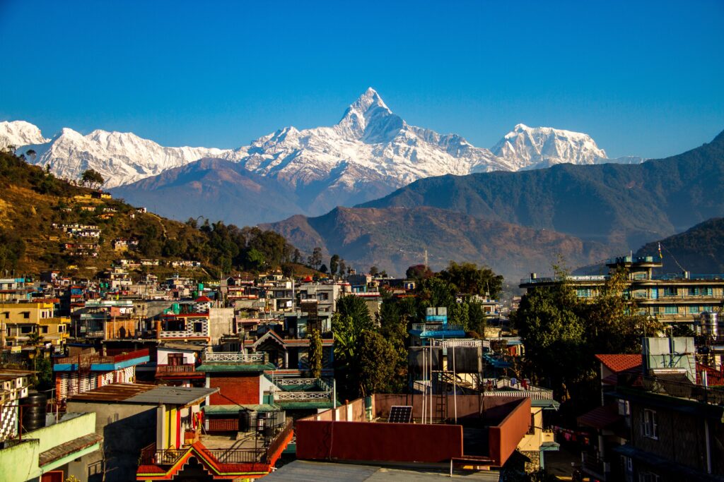 Pokhara Fishtail Mountain View – Magical Nature Escape Tour by Mitra Travels Raxaul