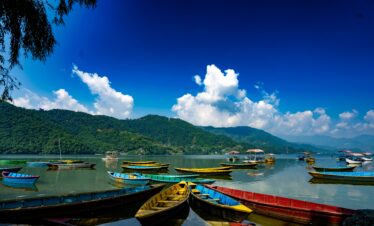 Phewa Lake Pokhara boating view – Nepal tour by Mitra Travels Raxaul