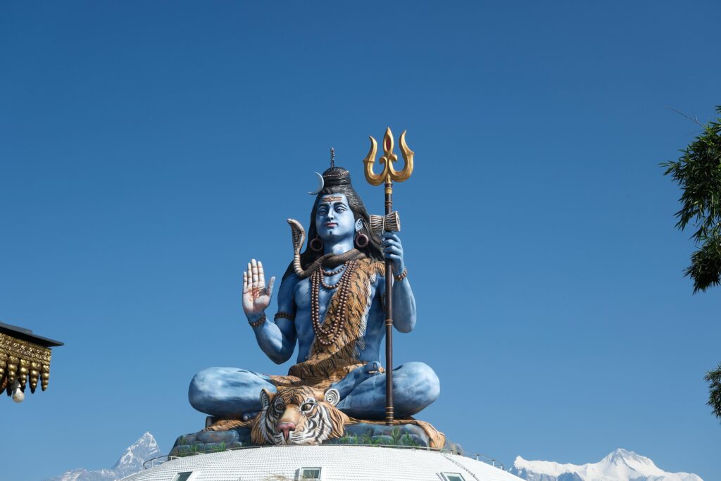 Lord Shiva Statue Pokhara – Shankar Ji Temple View | Mitra Travels Raxaul
