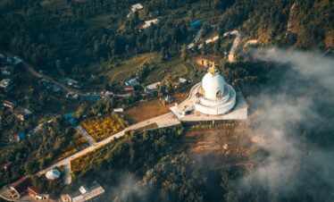 World Peace Pagoda Pokhara – Shanti Stupa Hilltop View | Mitra Travels Raxaul